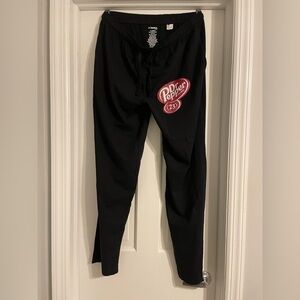 Dr Pepper Logo Black Pants Lounge Wear
